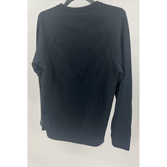 NIKE AIR JORDAN WINGS CREW FLEECE BLACK/BLACK SWEATSHIRT 860194-010‎ Men's M - Picture 5 of 10